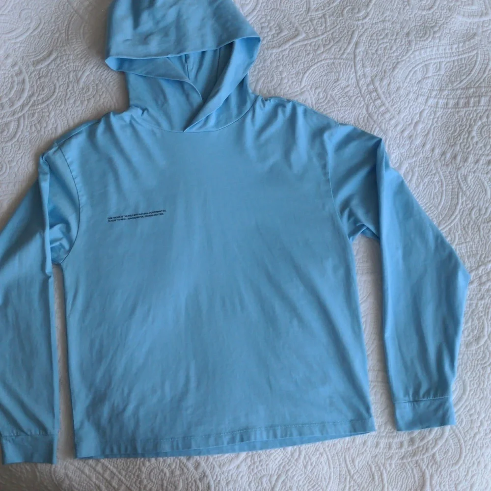 Pangaia Light Blue Hoodie - Picture 2 of 11